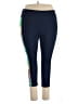 Swim by Cacique Graphic Floral Tropical Blue Active Pants Size 20 - photo 1