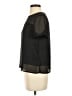 DR2 100% Polyester Black Short Sleeve Blouse Size XS - photo 5