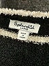 Splendid Stripes Black Pullover Sweater Size L - photo 7