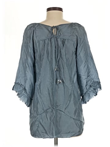 Rebecca Taylor 3/4 Sleeve Silk Top (view 2)