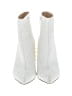 Betsey Johnson White Ankle Boots Size 9 1/2 - photo 2