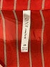 Dna Couture 100% Polyester Stripes Orange 3/4 Sleeve Blouse Size 2X - photo 7