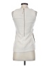 Banana Republic 100% Polyester Silver Sleeveless Top Size 0 - photo 2