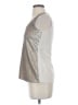 Banana Republic 100% Polyester Silver Sleeveless Top Size 0 - photo 5