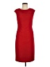MIKAEL AGHAL Solid Red Cocktail Dress Size 8 - photo 1