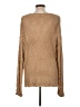TSE 100% Polyester Metallic Tan Pullover Sweater Size L - photo 2