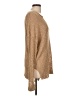TSE 100% Polyester Metallic Tan Pullover Sweater Size L - photo 4