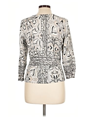 White House Black Market 3/4 Sleeve Blouse (view 2)