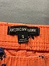 American Hawk 100% Cotton Print Orange Shorts Size 5 - photo 3