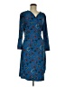 Remade Paisley Blue Casual Dress Size M - photo 1