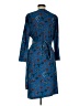 Remade Paisley Blue Casual Dress Size M - photo 2