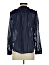 Faded Glory Blue Long Sleeve Blouse Size S - photo 2