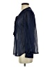 Faded Glory Blue Long Sleeve Blouse Size S - photo 5