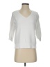 Kinross 100% Cotton White Pullover Sweater Size S - photo 1