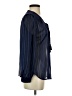 Faded Glory Blue Long Sleeve Blouse Size S - photo 4