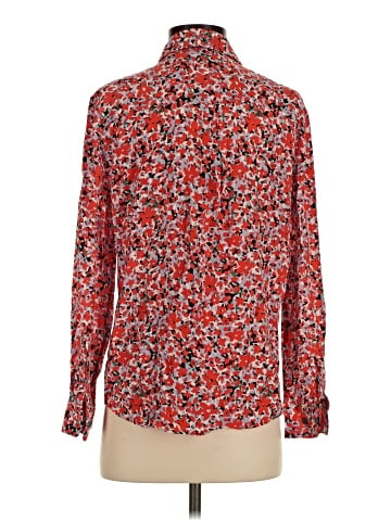 Equipment Long Sleeve Button-Down Shirt (view 2)