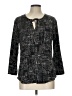 Liz Claiborne Black 3/4 Sleeve Blouse Size L - photo 1