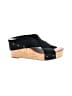 Crown Vintage Black Wedges Size 8 1/2 - photo 1