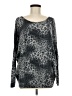 Buffalo Animal Print Gray Pullover Sweater Size M - photo 1