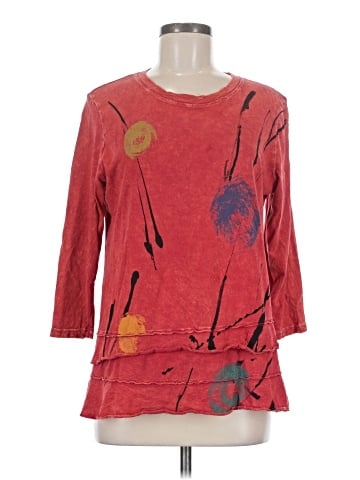 Jess & Jane 3/4 Sleeve T-Shirt (view 1)