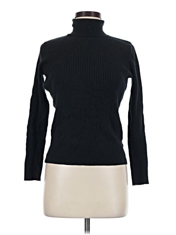 Great Northwest Indigo Turtleneck Sweater (view 1)