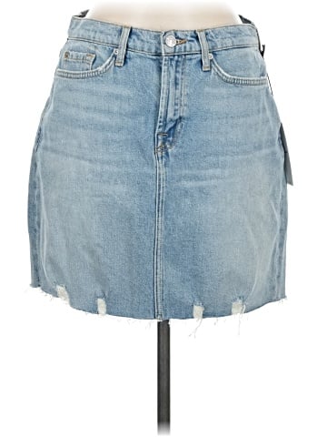 7 For All Mankind Denim Skirt (view 1)