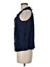 J.Crew 100% Silk Blue Sleeveless Silk Top Size 6 (petite) - photo 5