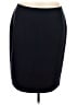 Nine West Solid Black Formal Skirt Size 18 - photo 1