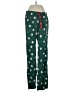 Old Navy 100% Cotton Print Green Casual Pants Size XS - photo 1