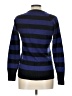 French Connection Stripes Blue Pullover Sweater Size L - photo 2