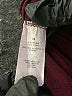 Green Envelope Burgundy Short Sleeve Top Size M - photo 8