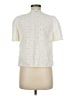 Saint + Sofia Ivory Short Sleeve Blouse Size 6 - photo 2