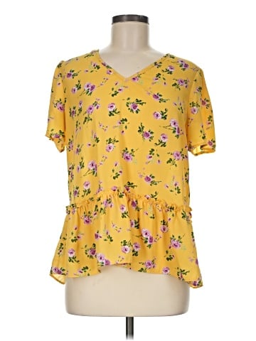 Pleione Short Sleeve Blouse (view 1)