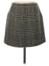 ASTR The Label Plaid Gray Casual Skirt Size S - photo 2
