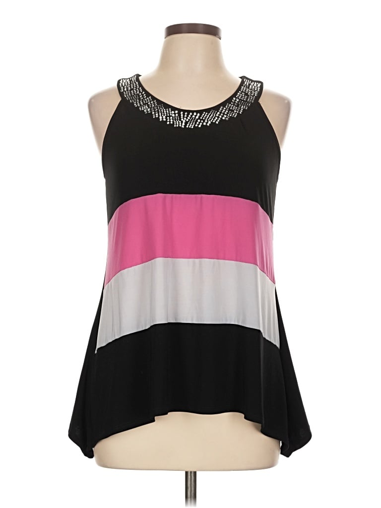 Pre-owned Dressbarn Sleeveless Blouse In Pink