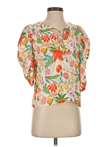 C&C California Short Sleeve Blouse (view 1)