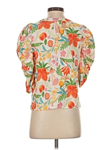 C&C California Short Sleeve Blouse (view 2)