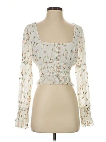 Majorelle Long Sleeve Blouse (view 1)