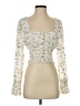 Majorelle 100% Polyester Ivory Long Sleeve Blouse Size S - photo 1