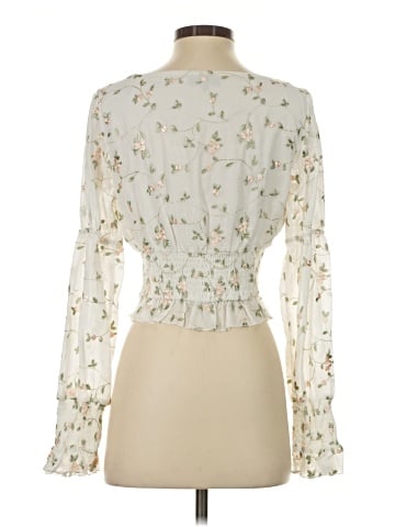 Majorelle Long Sleeve Blouse (view 2)