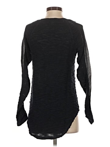 Blue Saks Fifth Avenue Long Sleeve Top (view 2)