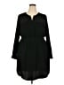 Mossimo Solid Black Casual Dress Size XXL - photo 1