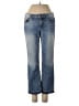 Alice + Olivia Hearts Blue Jeans Size 24 waist - photo 1