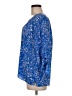 Lilly Pulitzer Blue 3/4 Sleeve Blouse Size M - photo 5