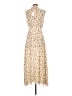 Fate 100% Polyester Floral Ivory Casual Dress Size S - photo 2