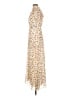 Fate 100% Polyester Floral Ivory Casual Dress Size S - photo 5