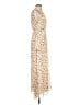 Fate 100% Polyester Floral Ivory Casual Dress Size S - photo 4