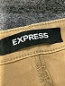 Express Solid Tan Khaki Shorts Size 12 - photo 3
