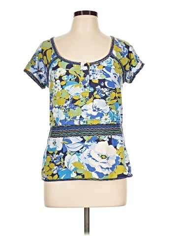Little Yellow Button Short Sleeve T-Shirt (view 1)