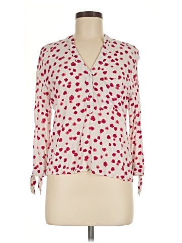 Zara Basic 3/4 Sleeve Blouse (view 1)